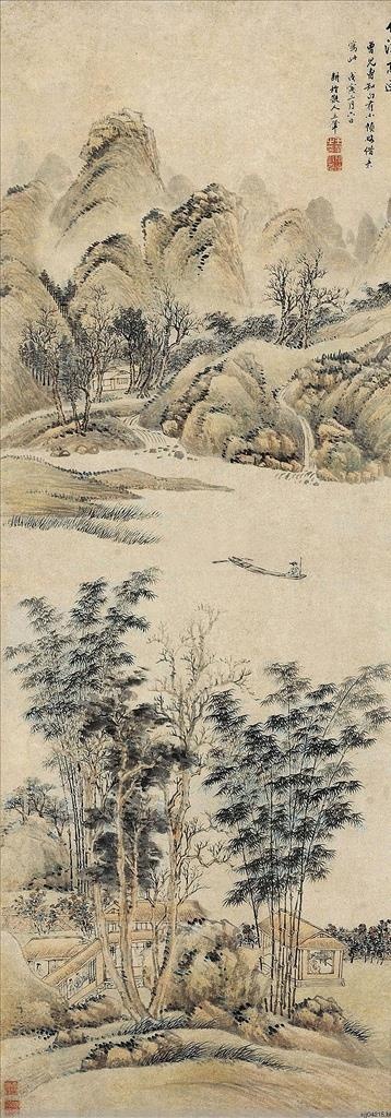 古画山水图片