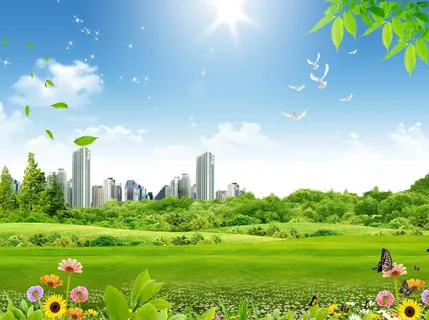 清新绿色风景图片 清新绿色风景图片