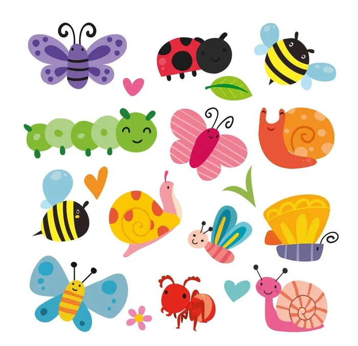卡通昆虫图片