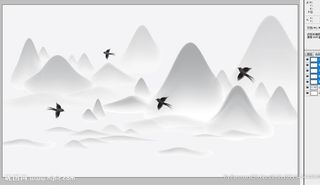 山    通道分层图片