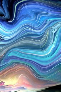 星空梵高纹理背景图片