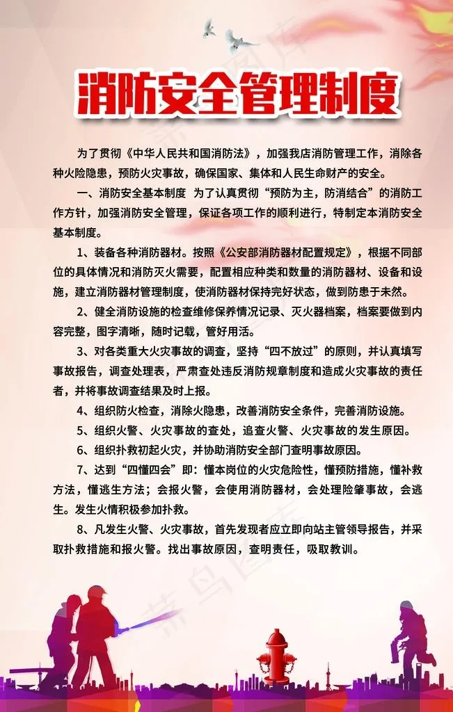消防安全管理制度图片