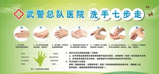 洗手法图片