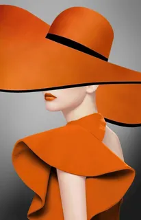 人物艺术美女装饰画图片