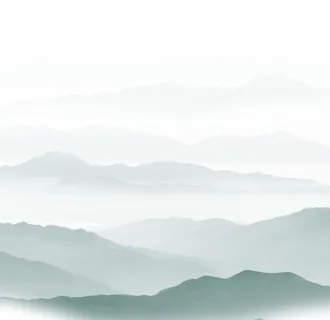 水墨山脉装饰元素图片 水墨山脉装饰元素图片