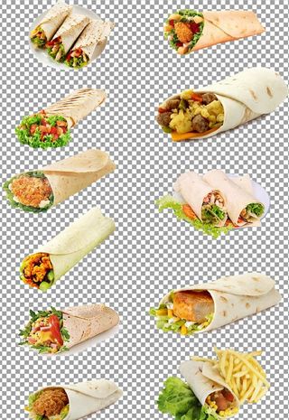 美味鸡肉卷图片