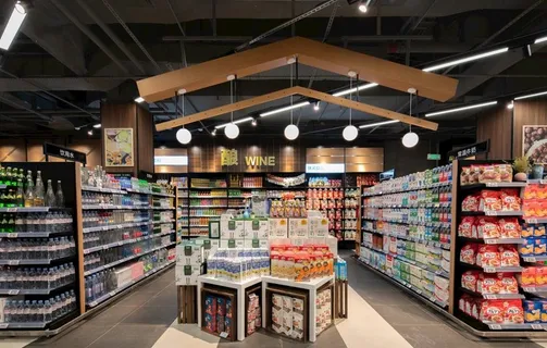 商场超市场景图片