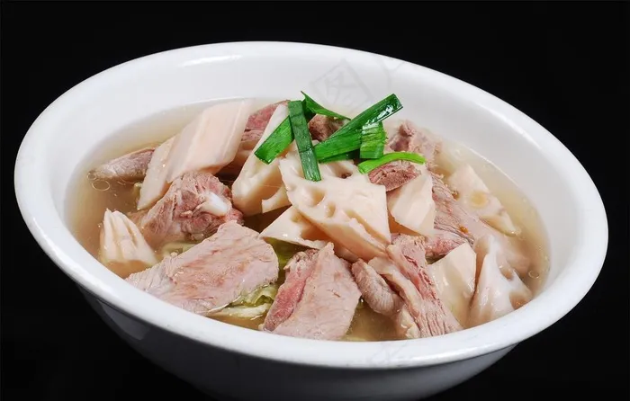 莲藕炖排骨图片