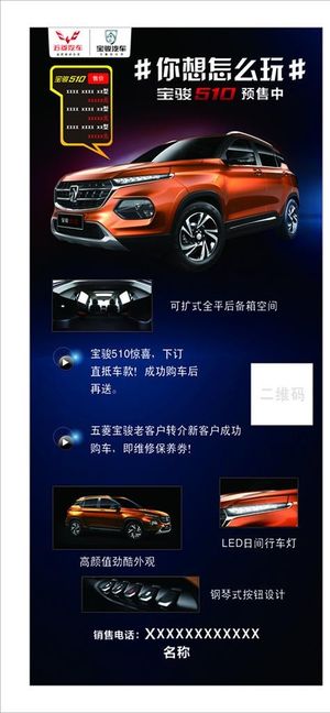 新华贵汽车 宝骏510#你想怎图片