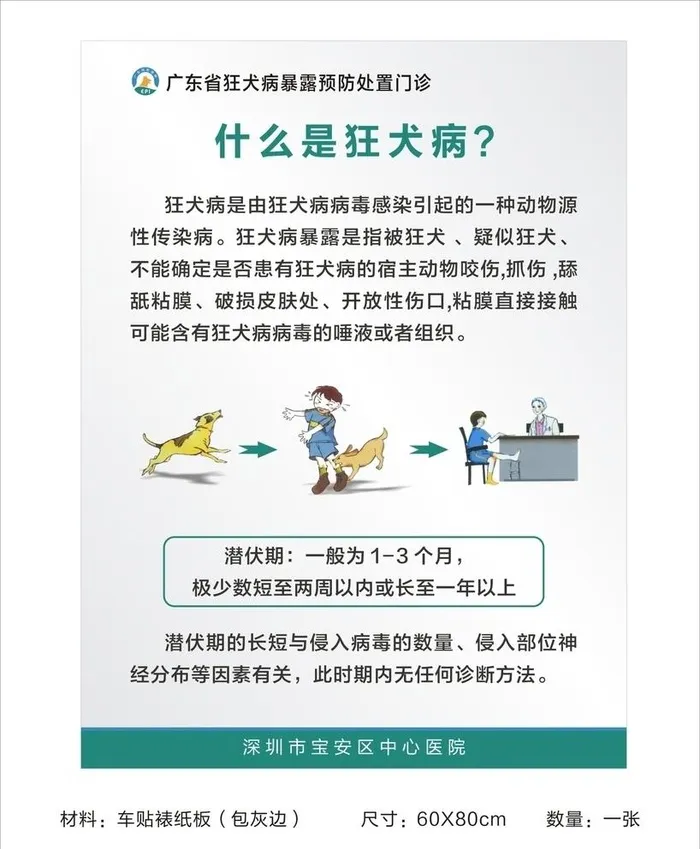 什么是狂犬病？狂犬病制度图片cdr矢量模版下载