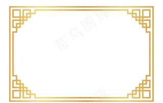 金色边框图片