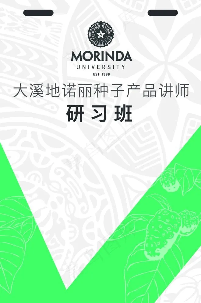 大溪地诺丽胸牌图片eps,ai矢量模版下载