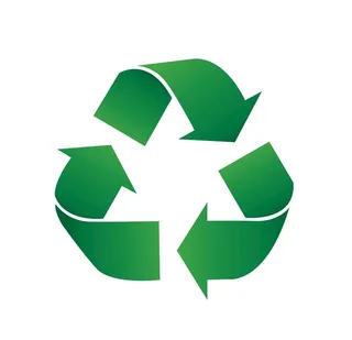 绿色循环标志图片