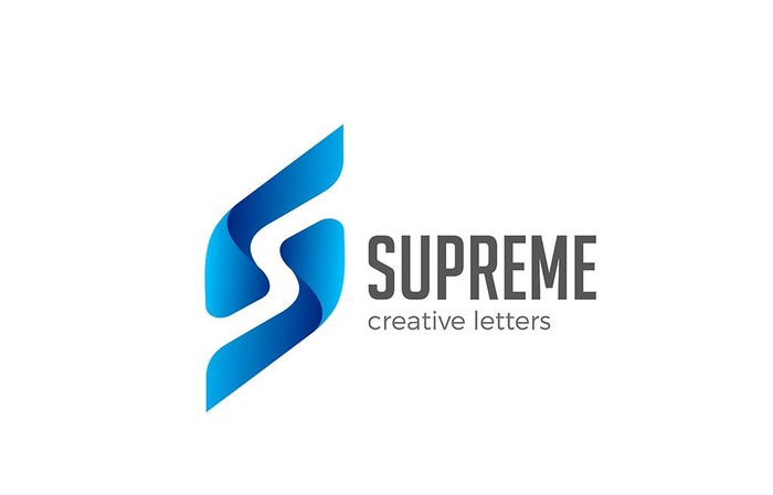 字母s科技感logo图片