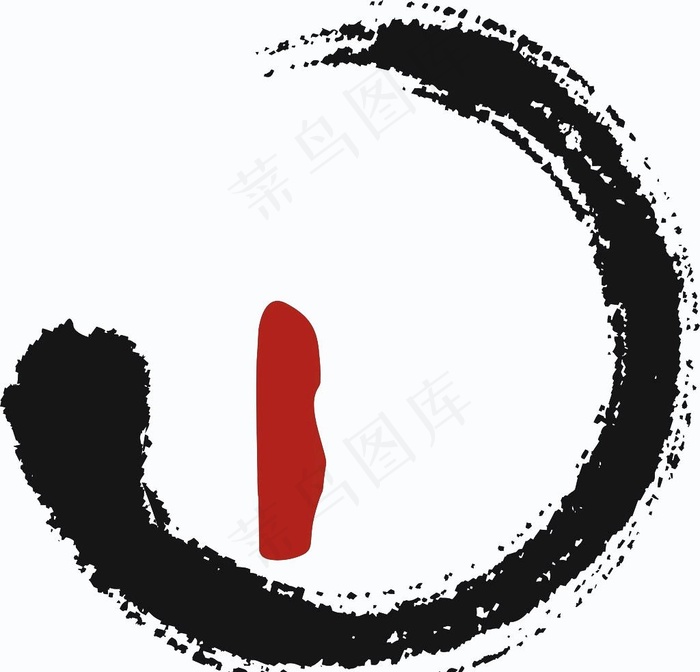 毛笔框图片psd模版下载