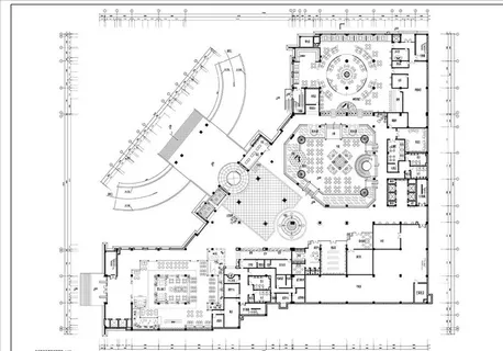 酒店平面方案设计图片