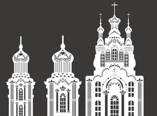 矢量城堡婚礼图片