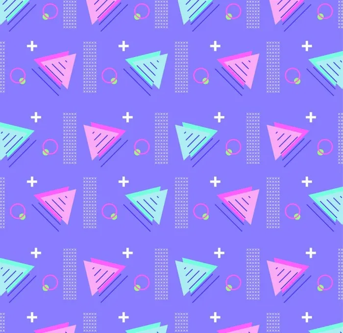 ai矢量紫色简约孟菲斯背景图片