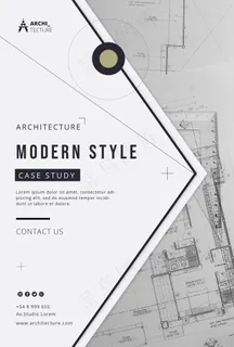 建筑概念海报图片