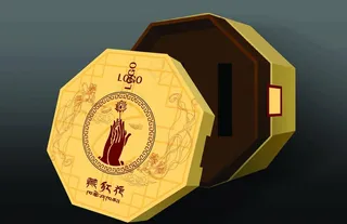 藏红花 包装（平面图）图片