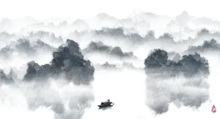 中国风新中式山水画图片