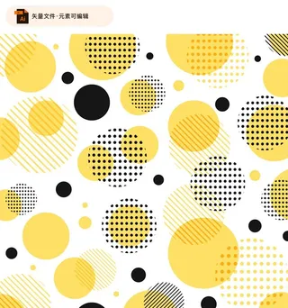 孟菲斯斑点纹理背景图片