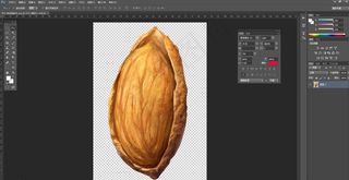 坚果 巴旦木 杏仁 手绘图图片