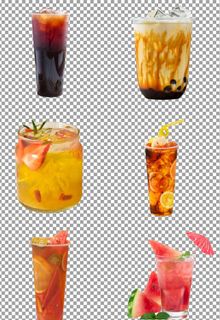 夏季冷饮奶茶果汁饮品图片