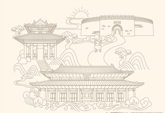 曲阜地标图片