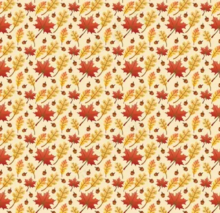无缝花纹 枫叶图片