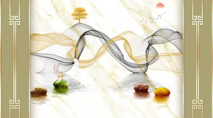 一鹿平安图片(9638x5669)psd模版下载