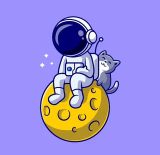 卡通 航空 动物 太空 局印图片