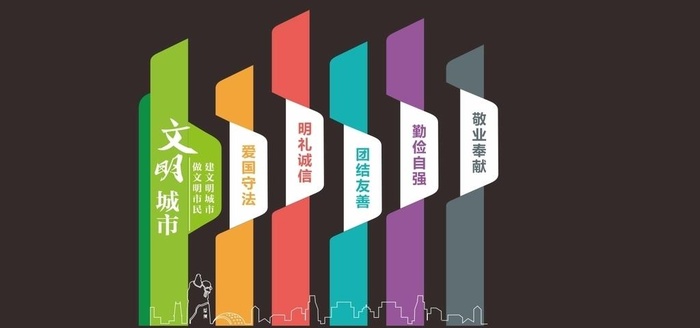 文明创建造型图片