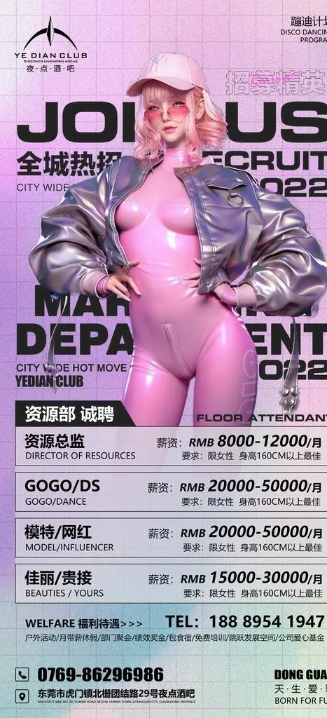 酒吧招聘图片(1496x3071)