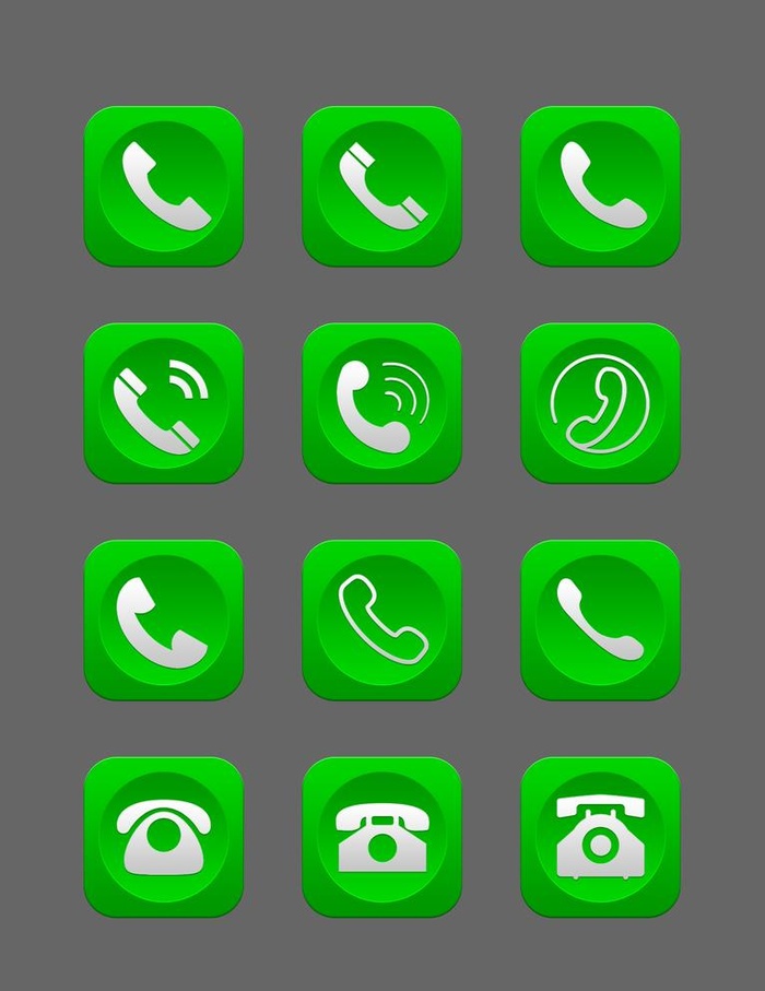 电话图标图片(3072x4107)psd模版下载