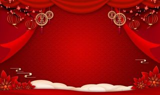红色背景图片