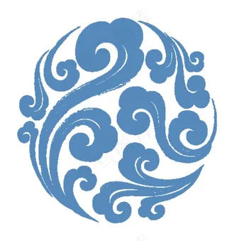 中古风花纹图片