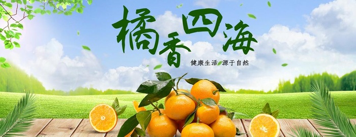 水果海报图片(1920x800)psd模版下载