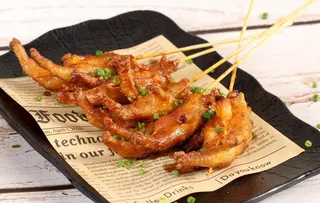 烤鸡爪图片