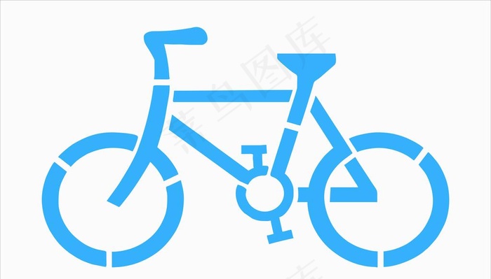 单车矢量图图片cdr矢量模版下载
