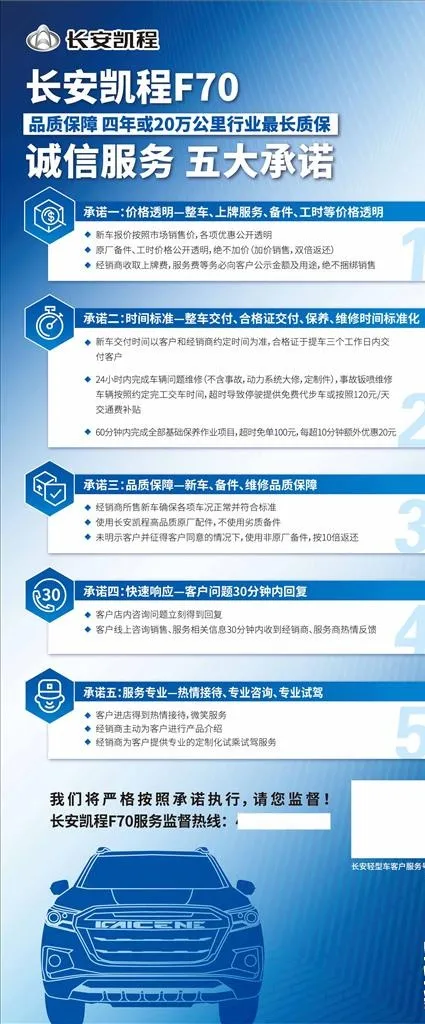 长安凯程F70图片ai矢量模版下载