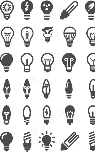灯泡图标图片