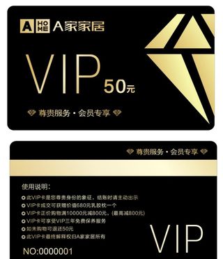 VIP卡图片