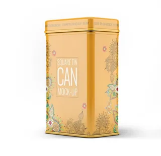 茶叶罐样机图片