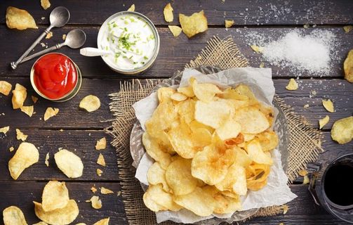 薯片 图片