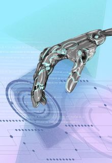 科技未来赛博朋克背景图片