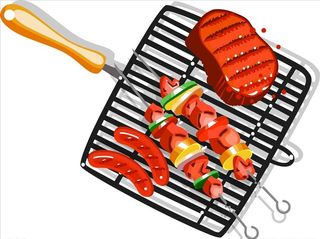 烤肉烤肠烤串图片