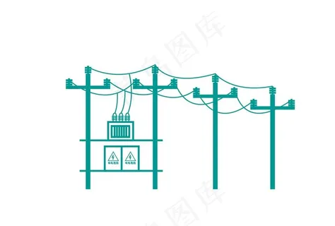 电网电力杆塔图图片