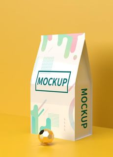 零食袋包装样机图片