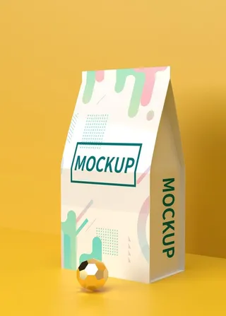 零食袋包装样机图片